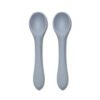 Силиконови лъжички 2 бр. Natural Grey