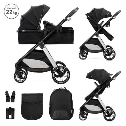 Детска количка Aspen Black 2в1 до 22 кг