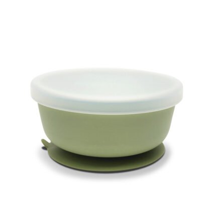 Силиконова вакуум купа с капак Natural Fresh Green