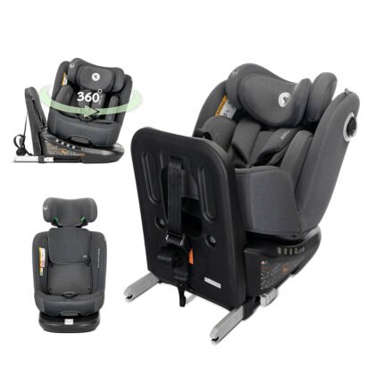 Стол за кола Auriga Grey i-Size 40-150 cm ISOFIX