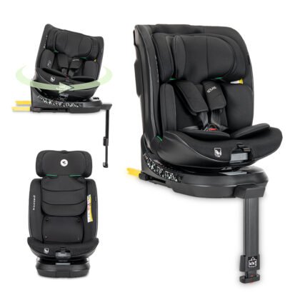 Автостол Solaris Black i-Size ISOFIX 40-150 cm