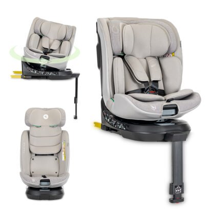 Автостол Solaris Grey i-Size ISOFIX 40-150 cm