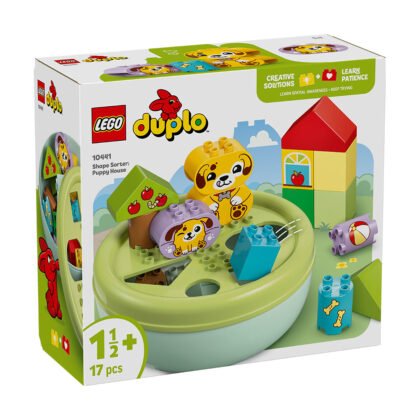 LEGO® DUPLO® 10441 - Сортер с формички: Къща за кученца