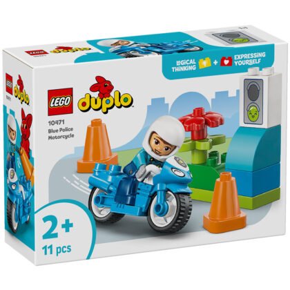 LEGO® DUPLO 10471 - Син полицейски мотоциклет