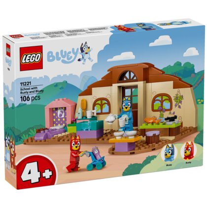LEGO® Bluey 11221 - На училище с Ръсти и Блуи
