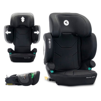 Сгъваем автостол Growgo Black i-Size ISOFIX 100-150