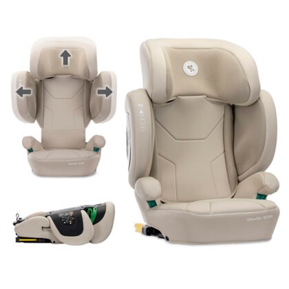Сгъваем автостол Growgo Beige i-Size ISOFIX 100-150