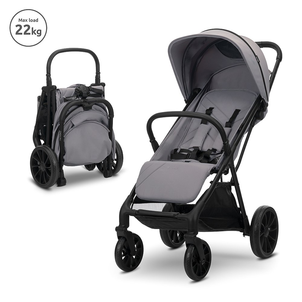 Детска количка Nuvella Grey до 22 кг