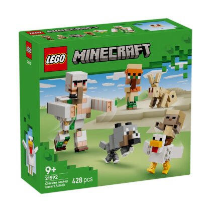LEGO® Minecraft 21592 - Пустинната атака на жокея на пилета