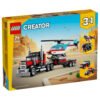 LEGO® Creator 31146 - Камион с платформа и хеликоптер