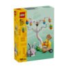 LEGO® Iconic 40808 - На лов за яйца с великденското зайче и пиленцето