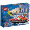 LEGO® City Fire 60373 - Пожарникарска спасителна лодка