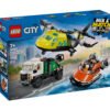 LEGO® City 60505 - Самолет, сервизен камион и лодка на въздушна възглавница – ремикс
