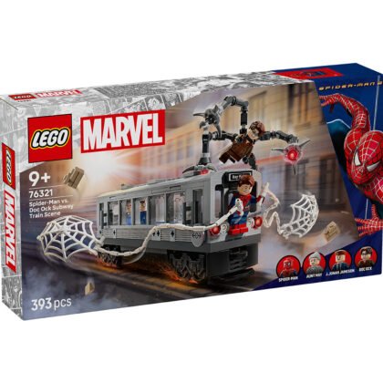 LEGO® Marvel Super Heroes 76321 - Спайдърмен срещу Док Ок: сцена в метрото