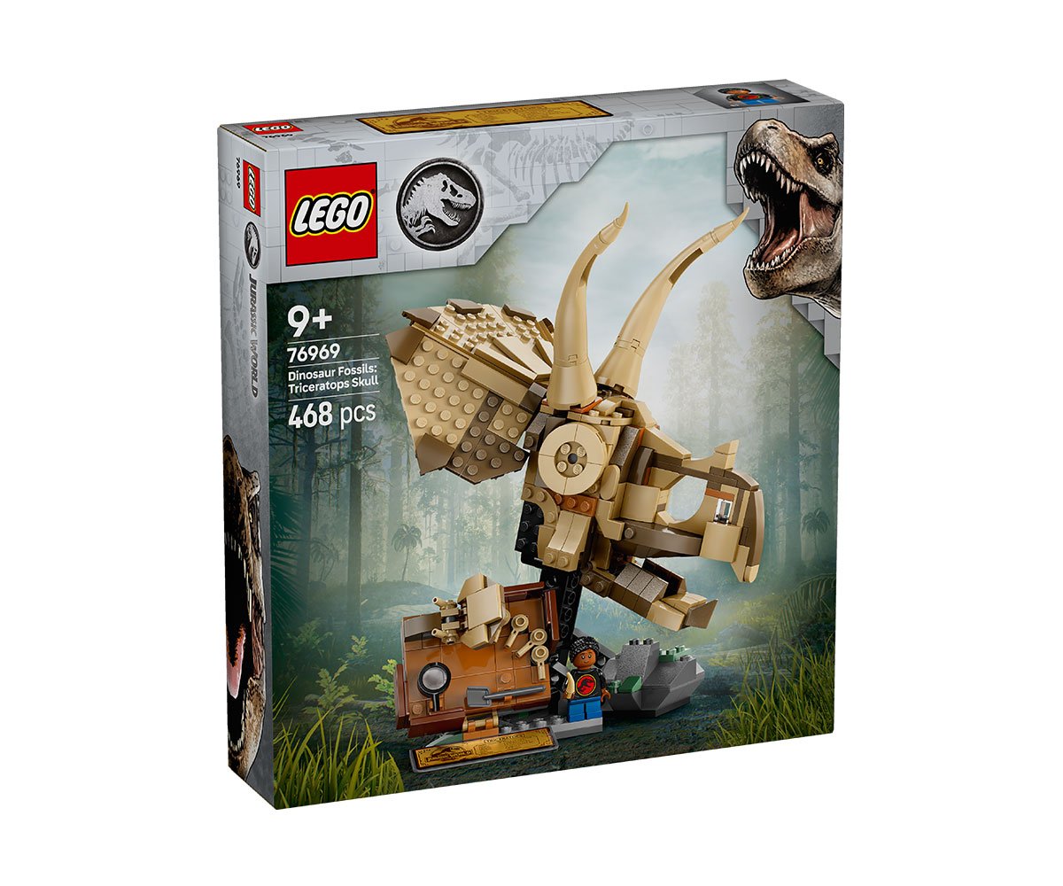 LEGO® Jurassic World 76969 - Вкаменелости от динозаври: череп на трицератопс