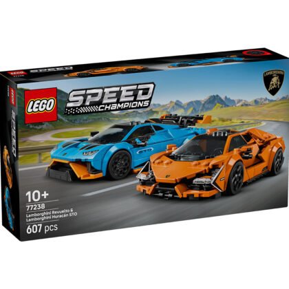 LEGO® Speed Champions 77238 - Lamborghini Revuelto и Huracán STO
