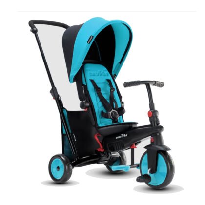 Smartrike - Сгъваема триколка 6-в-1 STR3, синя