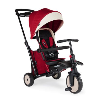 Smartrike - Сгъваема триколка 7-в-1 STR5, червена