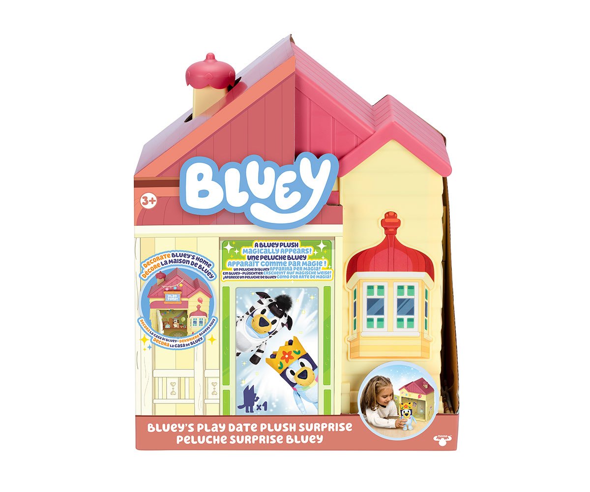 Bluey - Комплект за игра с плюшена играчка