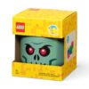 LEGO® Кутия за съхранение Глава (малка), скелет, зелен