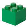 LEGO® Кутия за съхранение Тухличка 4 (малка), зелена