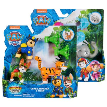 Paw Patrol - Комплект Jungle Hero Pups фигурки, асортимент