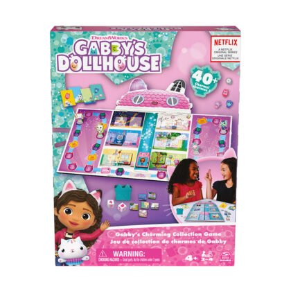 Gabby's Dollhouse - Настолна игра за украсяване на къщичка за кукли