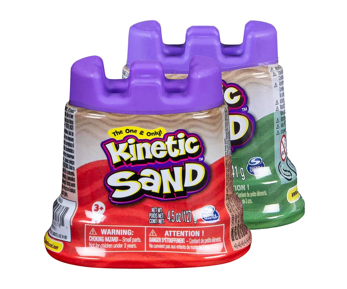 Kinetic Sand - Кутийка замък, асортимент