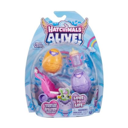 Hatchimals - Комплект яйце изненада, детска количка