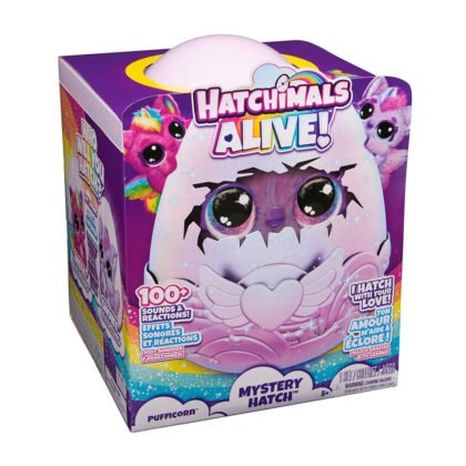 Hatchimals - Комплект яйце изненада Pufficorn
