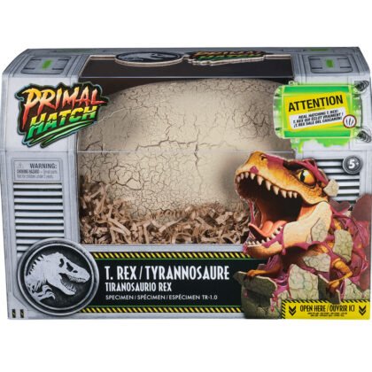 Primal Hatch - Интерактивен динозавър T-Rex в яйце
