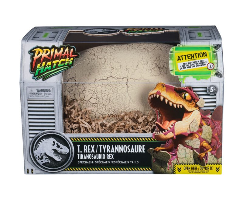 Primal Hatch – Интерактивен динозавър T-Rex в яйце