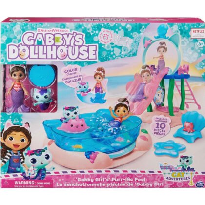 Gabby's Dollhouse - Игрален комплект, басейн