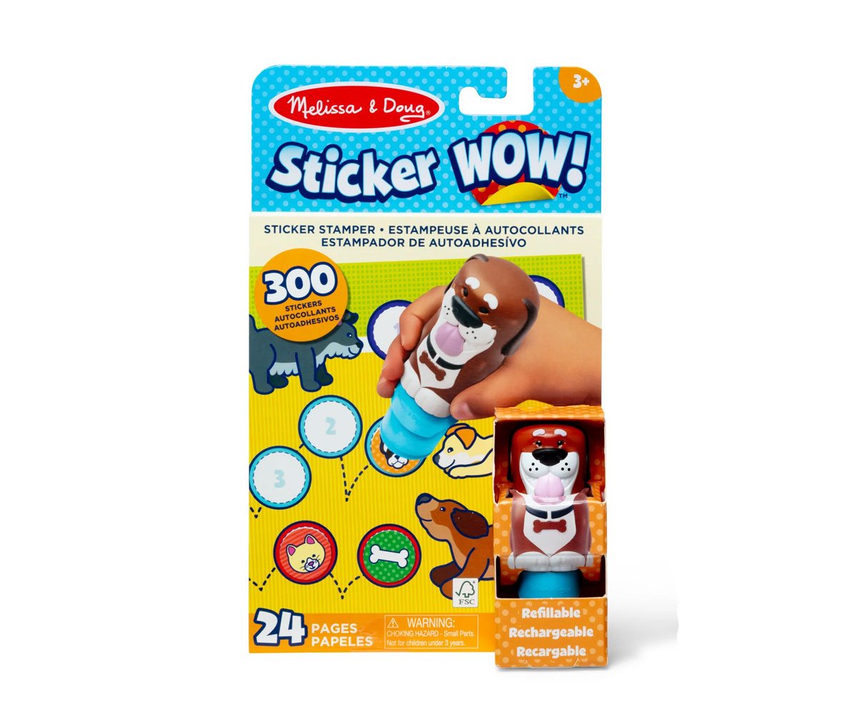 Melissa & Doug - Книжка за лепене на стикери куче