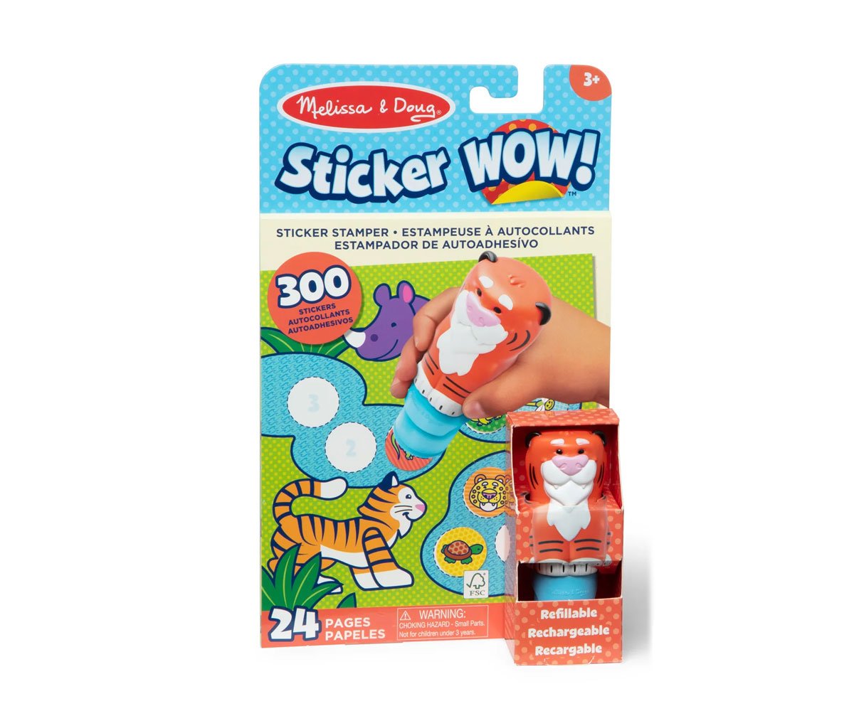 Melissa & Doug - Книжка за лепене на стикери тигър