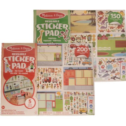 Melissa & Doug - Книжка за лепене на стикери, асортимент