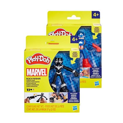 Play-Doh Marvel - Комплект с фигурки Спайдърмен