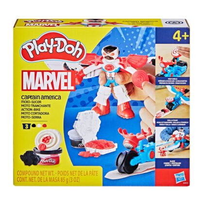 Play Doh - Капитан Америка Мото-резачка