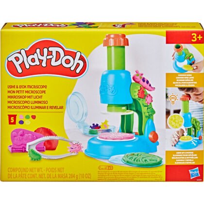 Play Doh - Микроскоп със светлина и лупа
