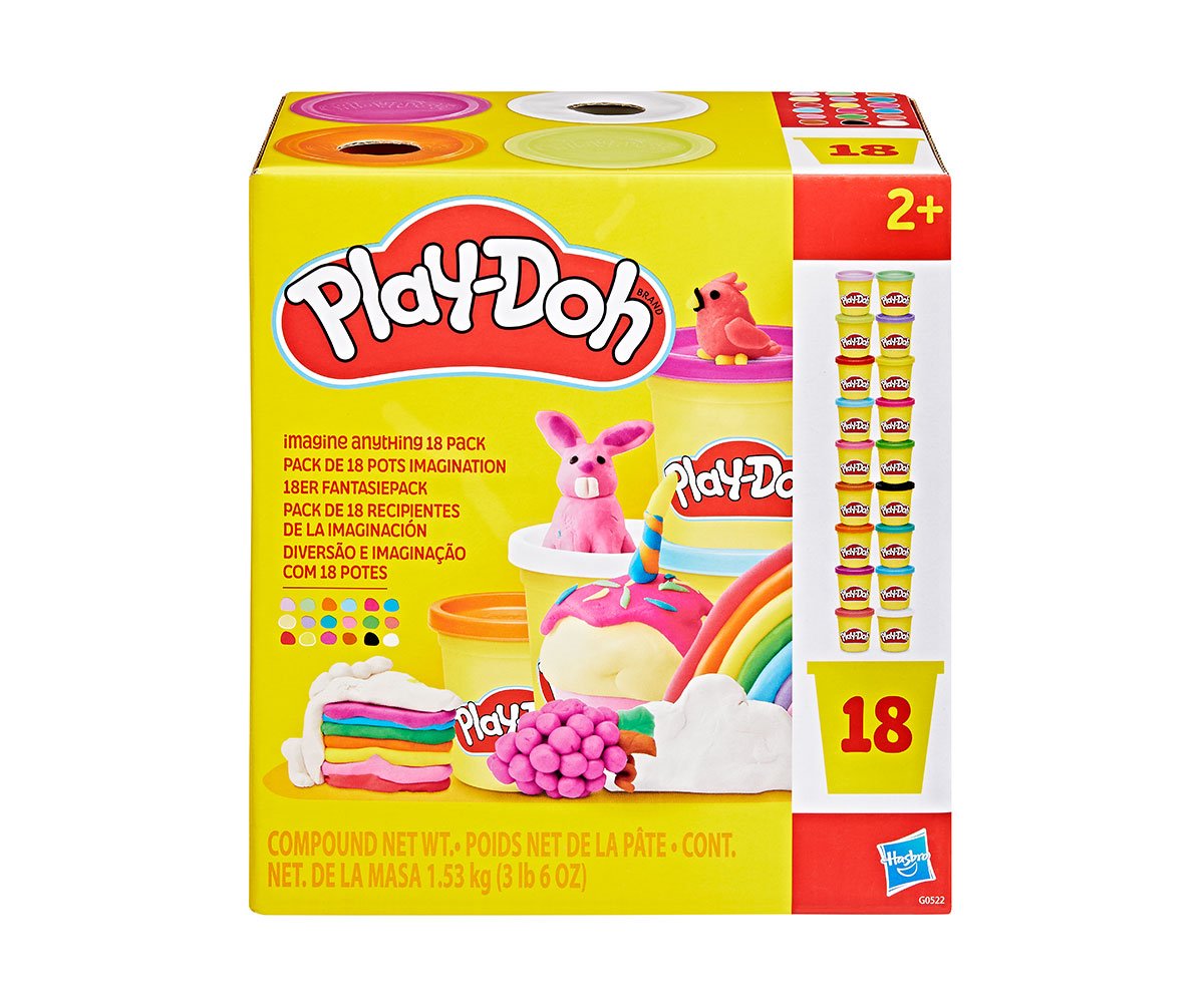 Play Doh - Пластелин 18 цвята