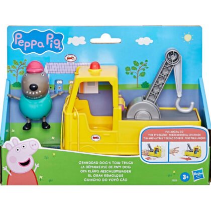Peppa Pig - Kaмионът за теглене на дядо с фигурка