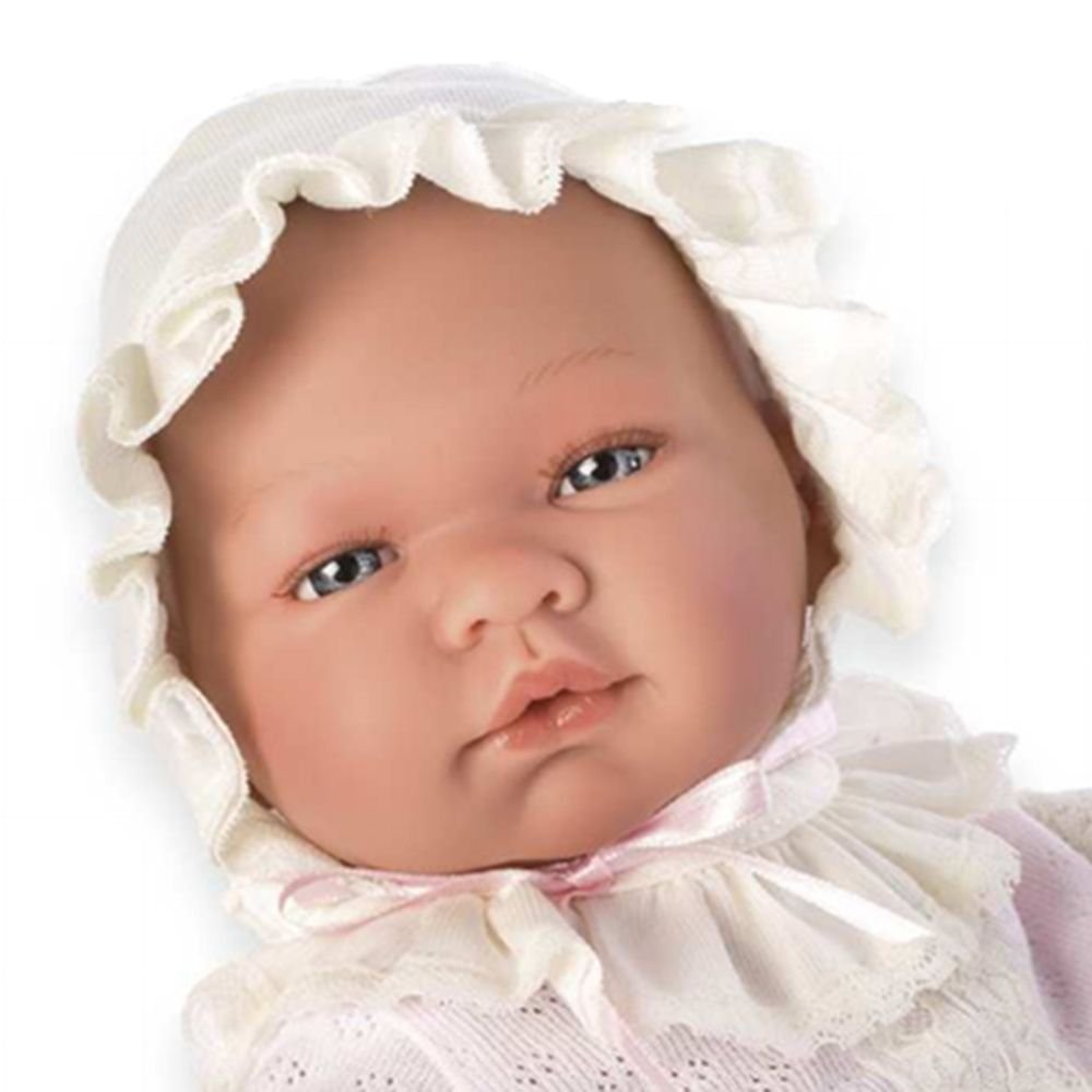Кукла бебе, Мария с плетено тоалетче и шапка, 43 см, Asi dolls - Image 3