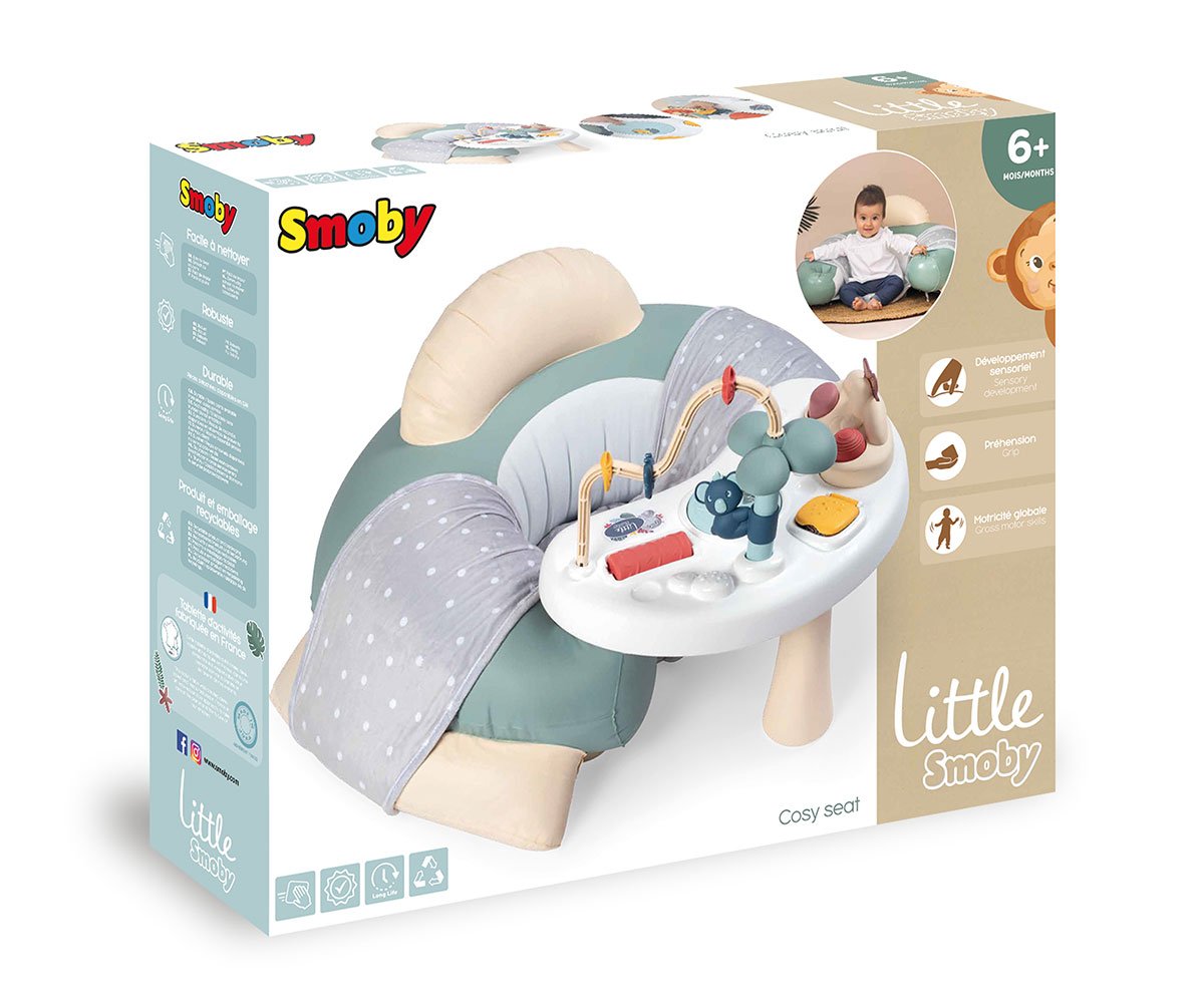 Smoby - Литъл: Детско столче и масичка за игра 3 в 1