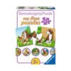 Ravensburger - Моят първи пъзел 9х2 ел. - Семейства от фермата