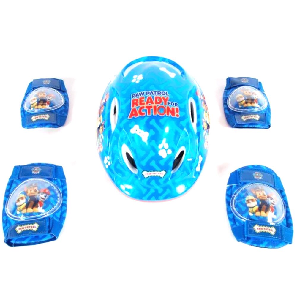 Детски комплект каска и протектори, Paw Patrol