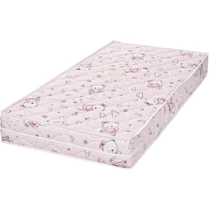 Lorelli Beds Матрак Relax пяна 60/120-12см розово мече балер.