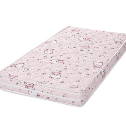Lorelli Beds Матрак Relax пяна 60/120-10см розово мече балер.
