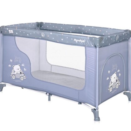 Lorelli Кошара за спане и игра Moonlight 1 ниво silver blue Car
