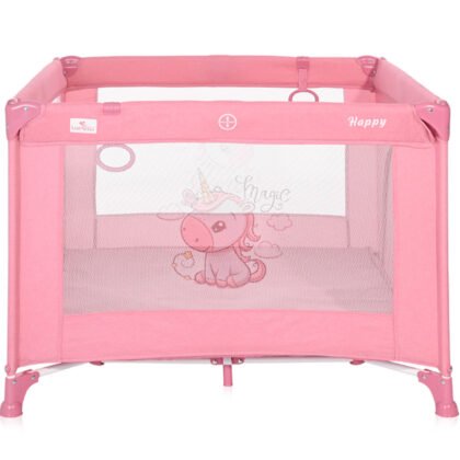 Lorelli Кошара за спане и игра Happy Game Zone rose velvet Unicorn
