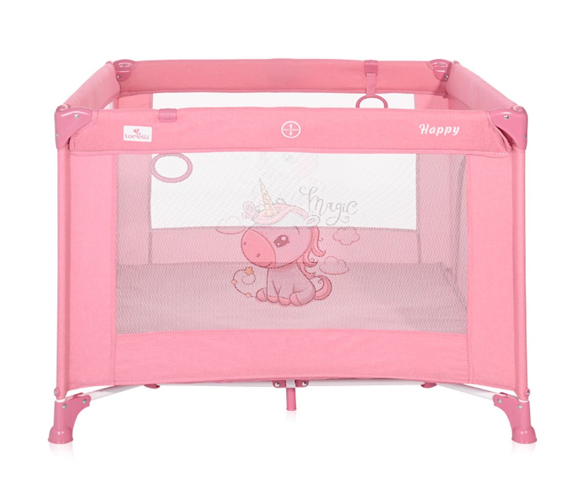 Lorelli Кошара за спане и игра Happy Game Zone rose velvet Unicorn